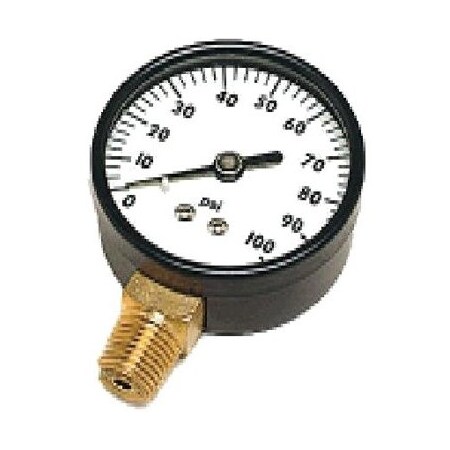 Boshart 0-100 PSI LM PLASTIC PRESSURE GAUG PENL-PGP100